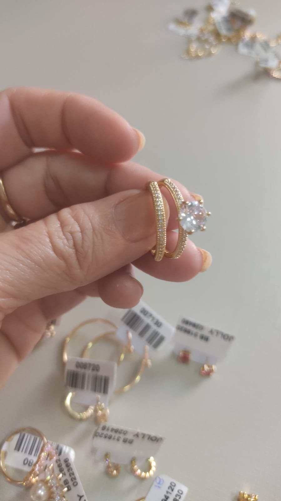 A.O solitario + aliança BRUNA